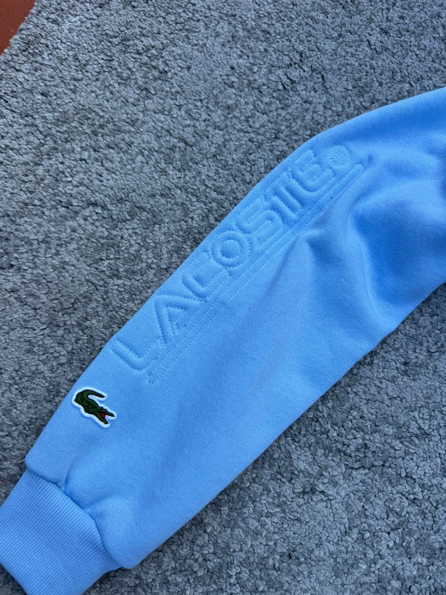 Chandal Lacoste Algodon Azul