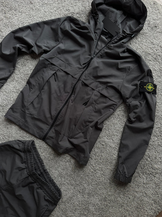 Chandal Stone Island gris oscuro