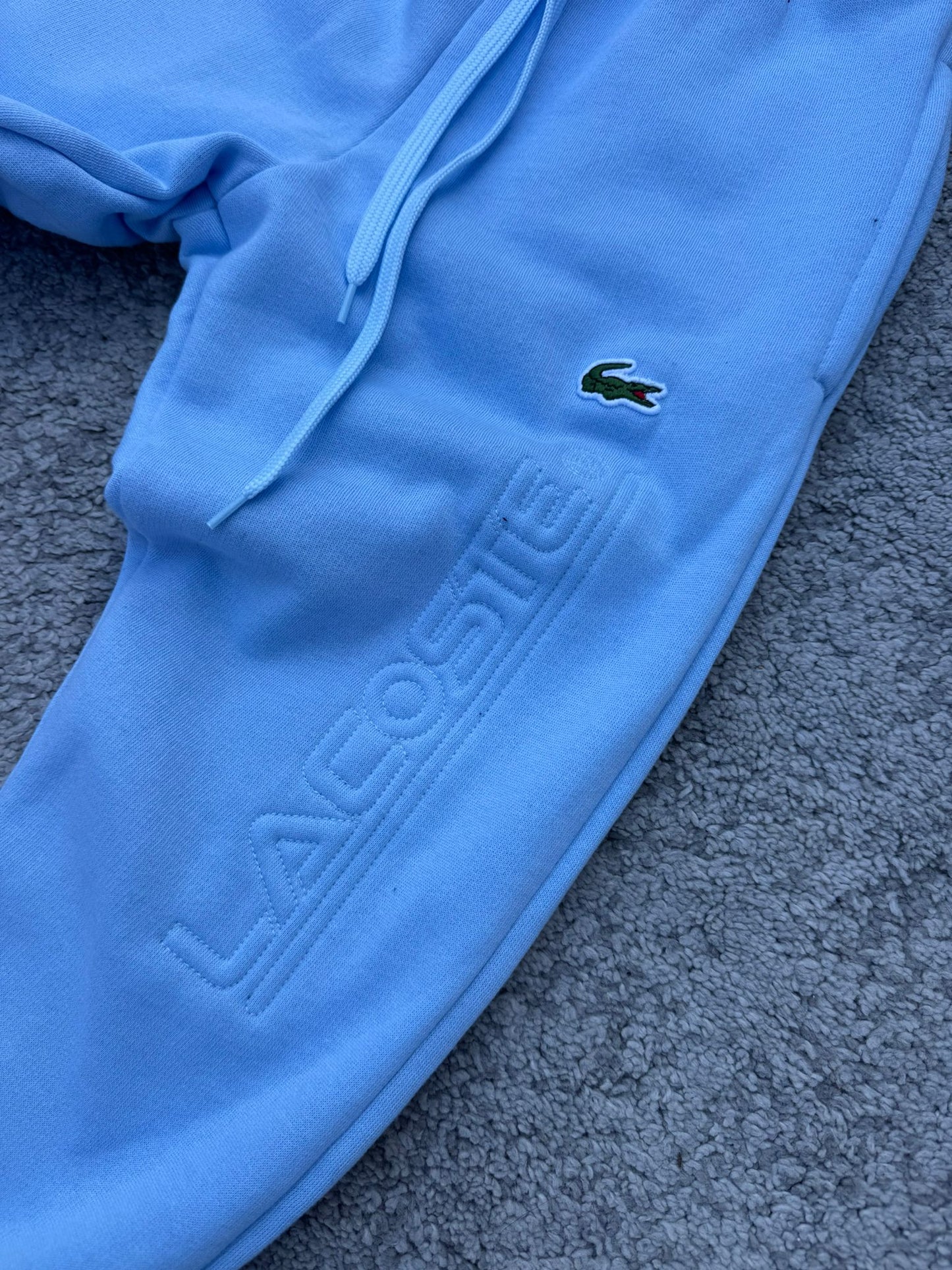 Chandal Lacoste Algodon Azul