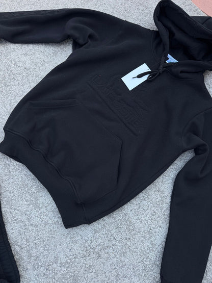 Chándal Lacoste algodón negro