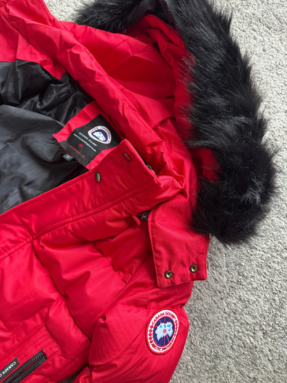 Chaqueta Canada Goose roja