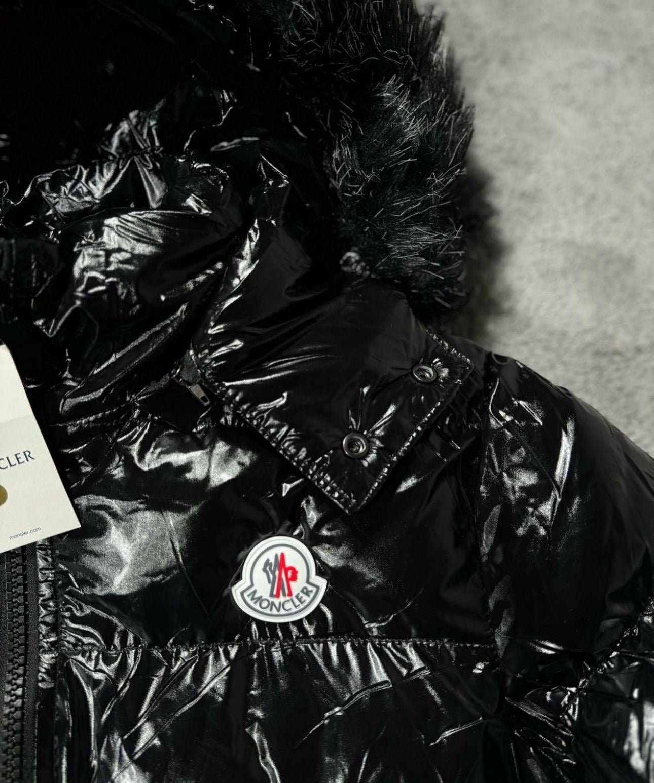 Chaqueta Moncler brillante