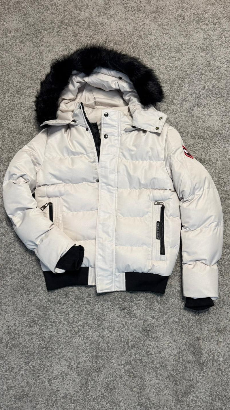 Chaqueta Canada Goose blanca