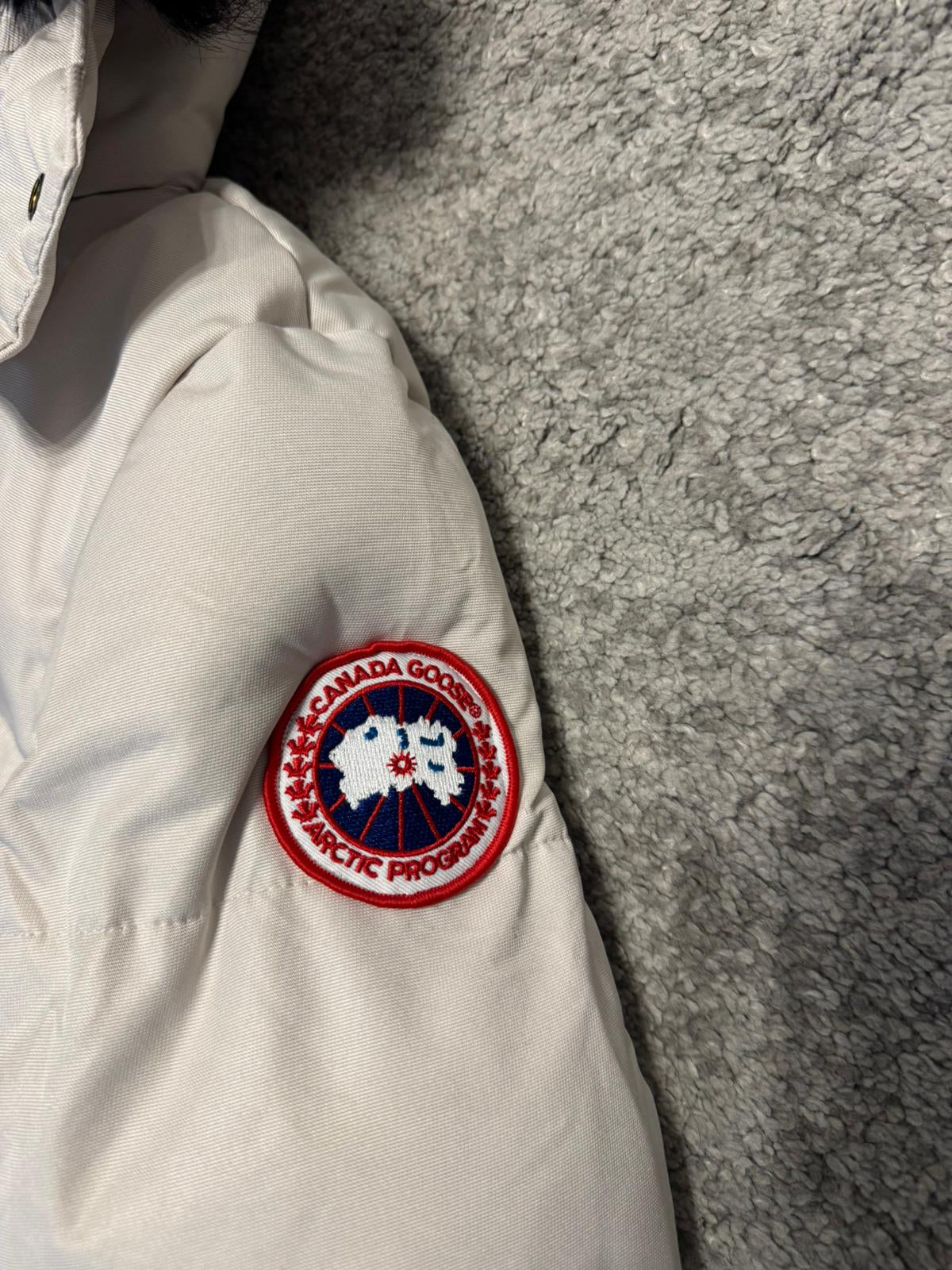 Chaqueta Canada Goose blanca